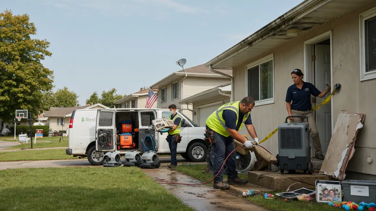 Water Damage Restoration in D Hanis, TX near me